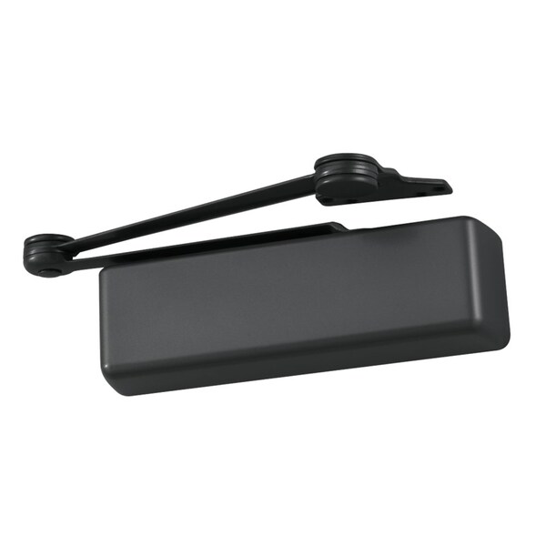 4111-HEDA LH BLACK Surface Closers